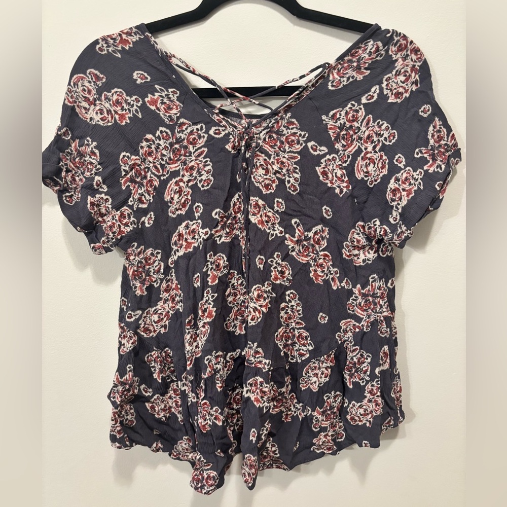 ANTHROPOLOGIE LUSH RUFFLE TOP - Picture 2 of 7